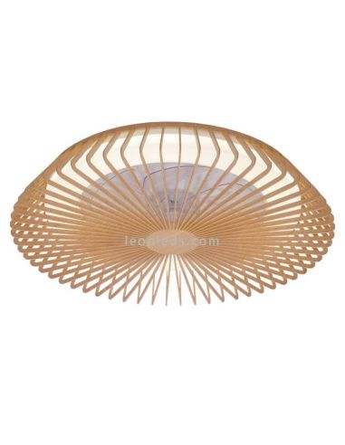 Ventilateur de plafond en bois LED Himalaya 7128 Mantra | Éclairage LeonLeds