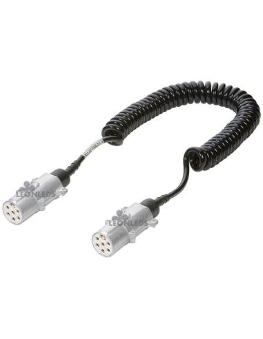 Cable espiral con conectores metalicos Tipo S 24V Vignal | LeonLeds