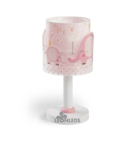 Lámpara de mesa para bebe con elefantes Little Elephant