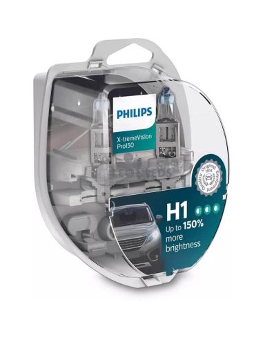 Philips H1 Xtreme Vision 150 plus puissant Xtremevision PRO150