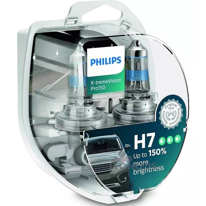 Philips H7 Xtreme Vision ¡150% mas potente!