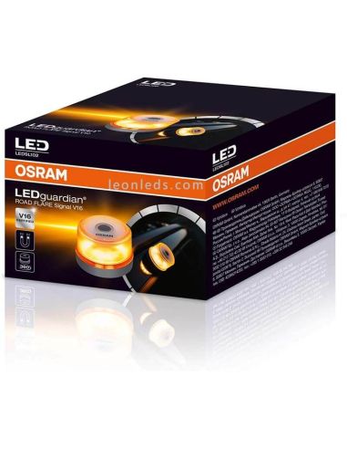 Help Flash Smart Luz de Emergencia Inteligente V16 con Base Imantada Homologada  DGT Pack 2 Unidades