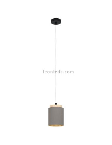 Suspension LED cappuccino Albariza 1XE27 | Plafonnier Vintage de Eglo Iluminación | Éclairage LeonLeds