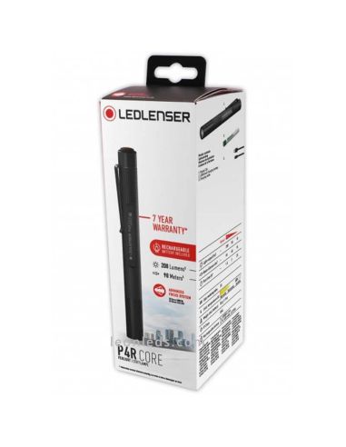 Linterna LED bolígrafo con zoom P2R Core Led Lenser