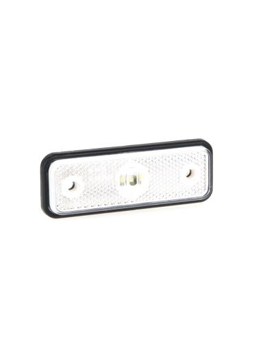 Luz lateral frontal ou traseira LED e refletiva com suporte Fristom FT004 LED retangular | leonleds