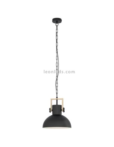 Plafonnier à LED Lubenham 1XE27 | Plafonnier industriel de Eglo Iluminación | Éclairage LeonLeds