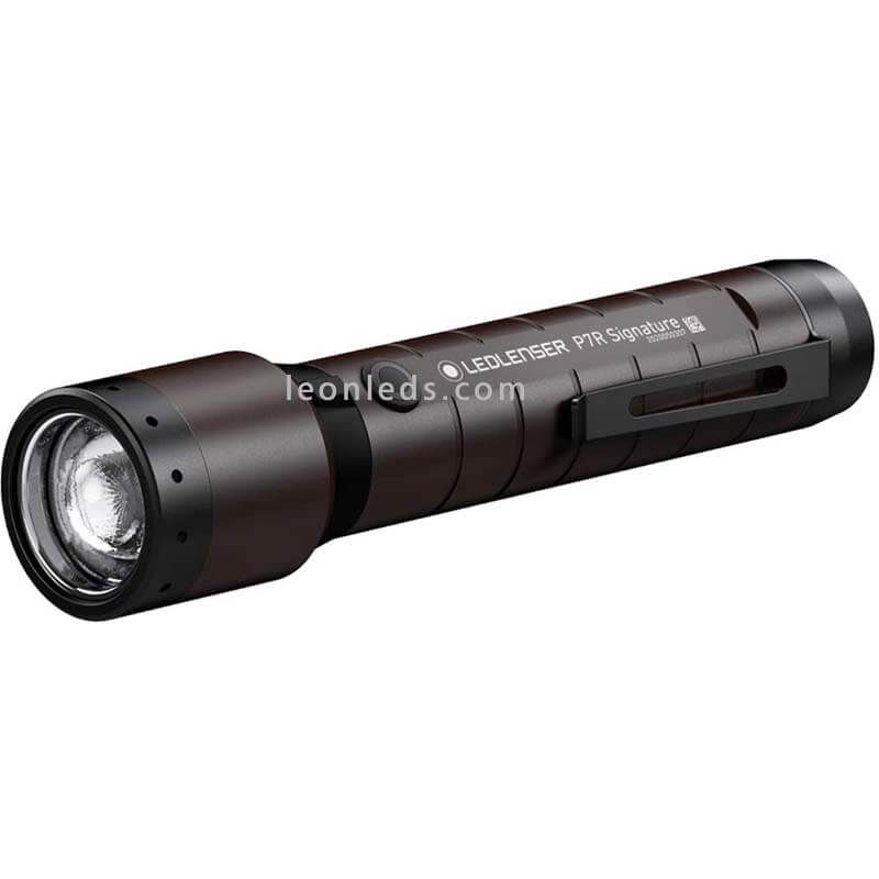 ▷ Lampe de poche LED rechargeable avec zoom 2000Lm P7R Signature