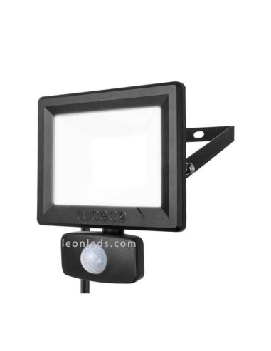 Projecteur LED 30W avec Détecteur de Mouvement 4000K IP65 2400Lm Luceco | leonleds