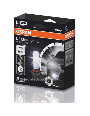 Ampoules LED H10 12V LedDriving FL Génération 2 9745CW Pack 2Unds. Osram | leonleds