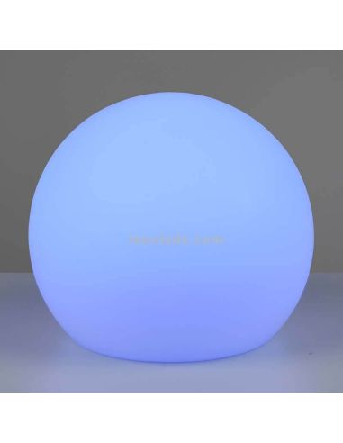 Bola esfera con luz RGBW 40cm bateria recargable