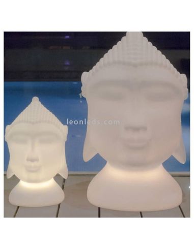 Lámpara decorativa zen recargable Goa 40 o 70 cm | LeonLeds Iluminación