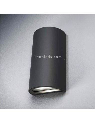 Aplique LED para exterior 12W 3000k cinza escuro ENDURA STYLE UPDOWN 12 W DG | LeonLeds