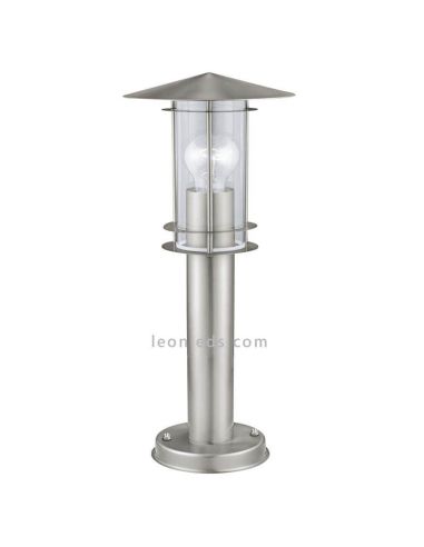 Balise d'extérieur E27 Inox Lisio Eglo Lighting | Éclairage LeonLeds