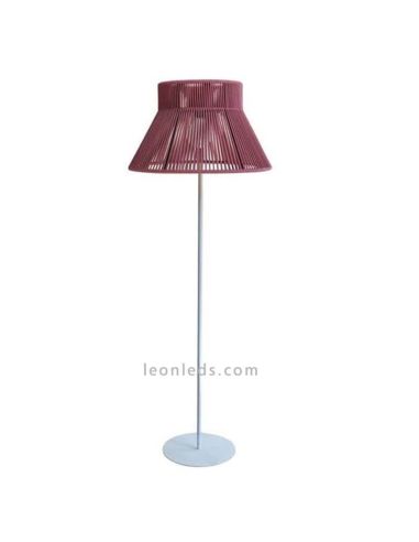 Lampadaire personnalisable en métal et corde Kora Olé¡ By FM | Éclairage LeonLeds