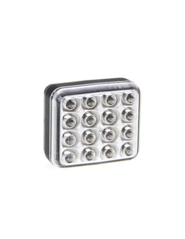 Luz de Ré LED - Quadrada - Aprovada pela Fristom FT041 FT-041 | leonleds