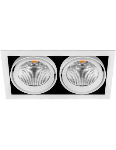 Foco LED doble blanco Hubble Double de Arkoslight | LeónLeds