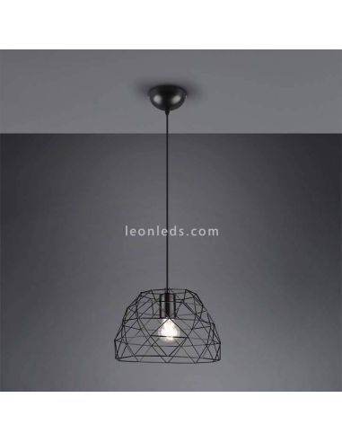 Luminaire suspension desing grosse ampoule plafonnier