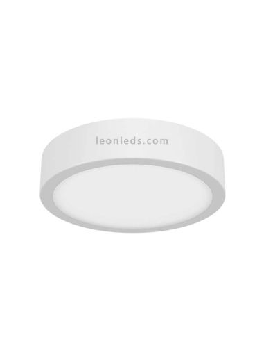 Lâmpada de teto LED de superfície redonda branca da série Saona, marca Mantra Iluminación | Leon Iluminação LED