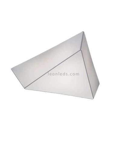 Plafonnier led triangulaire de grande taille série Tana marque Ole¡ By FM Iluminación - LeonLeds