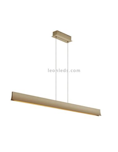 Minimalista Bravo candeeiro suspenso LED regulável 3000k ouro Leds C4 | Leon Iluminação LED