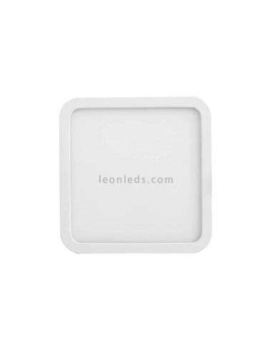 Downlight LED carré de taille moyenne 14,5cm Saona 12W | Éclairage LeónLeds | Encastré IP20