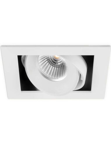 Foco blanco con 1 luz Orbital Mini de Arkoslight | LeonLeds.com