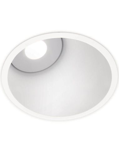 Downlight LED Lex Asymétrique blanc de Arkoslight | LeonLeds.com