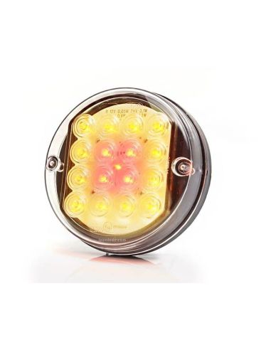 Petite Veilleuse LED Ronde 3 Fonctions 12/24V Ø 11,5Cm 214 Was | leonleds