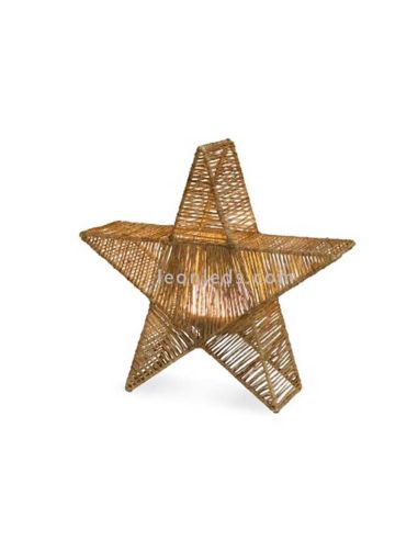 Grande étoile décorative Sisine Star 40 avec télécommande