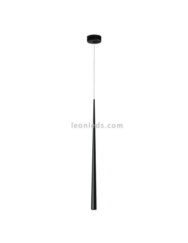 Suspension LED minimaliste Bendis noir 3000k