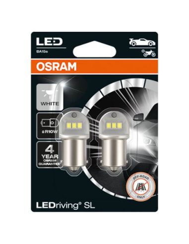 Lâmpada LED R10W 12V 6000K (2 Unidades) 5008DWP-02B 2 Unidades Osram | leonleds