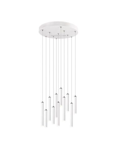 Plafonnier LED rond série Tubular Blanc 27,5W 3000K 321691132 | leonleds