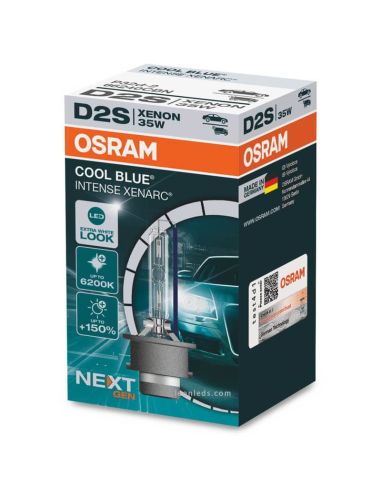 Ampoule D2S Cool Blue Intense Nouvelle Génération Osram 66240CBN | leonleds