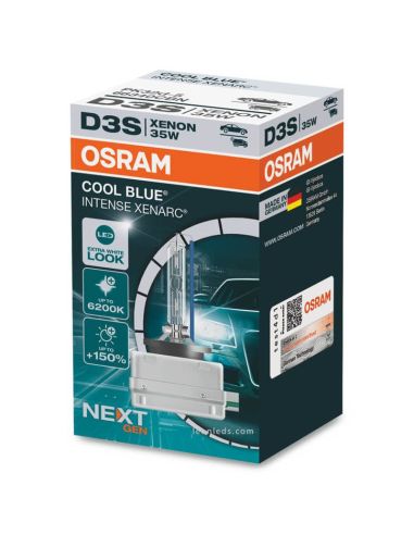 Lâmpada Xenon D3S Cool Blue Intense Next Generation Osram | leonleds