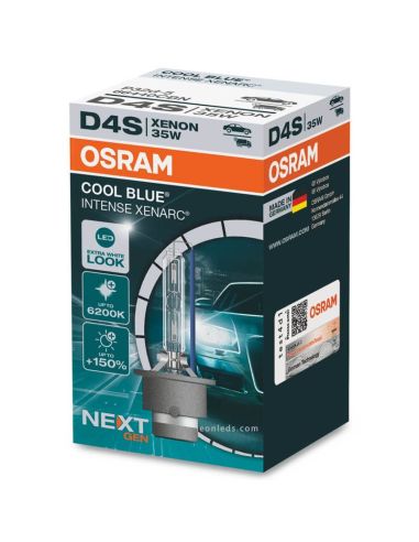 Lâmpada Xenon D4S Cool Blue Intense Next Generation 66440CBN Philips | leonleds