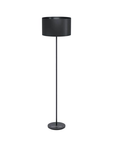 Lampadaire noir Maserlo 1 Eglo | leonleds