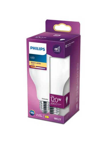 Ampoule LED E27 A67 13W - 120w LED classique 2000Lm 2700K Philips | leonleds