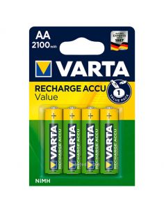 Chargeur Varta Plug avec 4 piles AA 2100mAh - Bestpiles