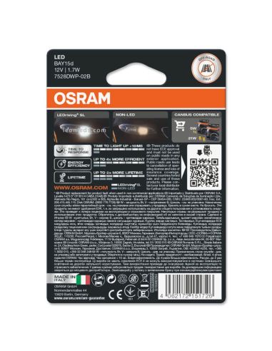 2 adaptadores OSRAM LEDriving® 5 - Norauto