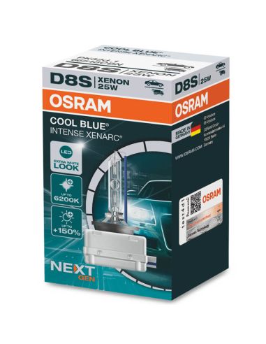 Ampoule Xénon D8S Cool Blue Intense Next Generation 66548CBN Osram | leonleds