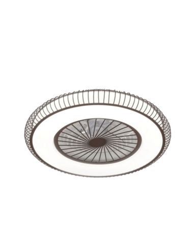 Ventilateur DEL marron Mirabel 40W