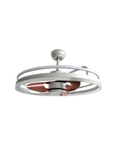 Ventilateur LED rond Agra 48W 4000k