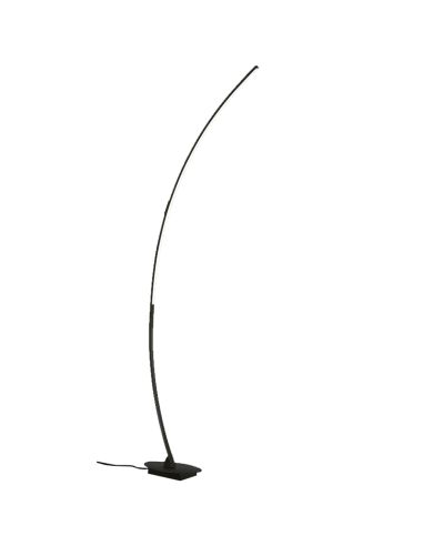 Lampadaire LED Solo Minimaliste Noir