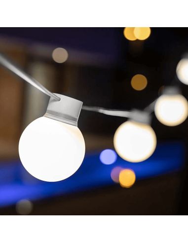 Guirlande Lumineuse Extérieur 80 LED 8m Blanc Chaud