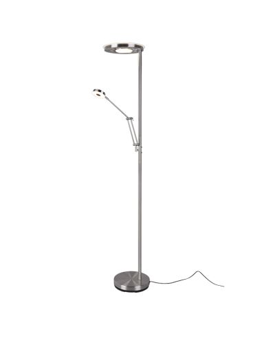 Lampadaire LED à deux bras Barrie 424210307 4017807467628 | leonleds