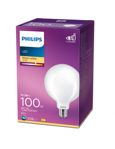 Ampoule LED E27 Globe G120 18W, Blanc Froid - Puissante, Durable et  Abordable chez Optonica