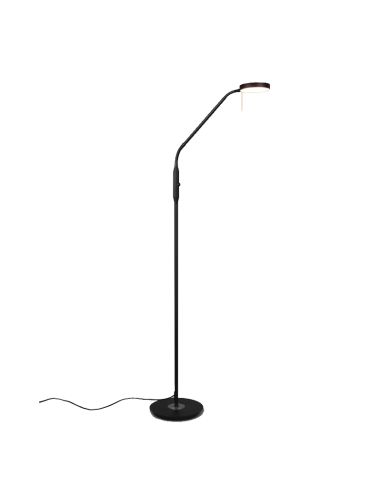 Lampadaire LED flexible Monza noir