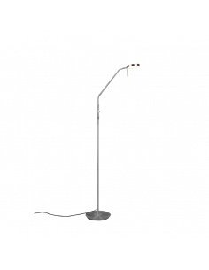 Lámpara de Pie LED Ackbar con brazo lector flexible