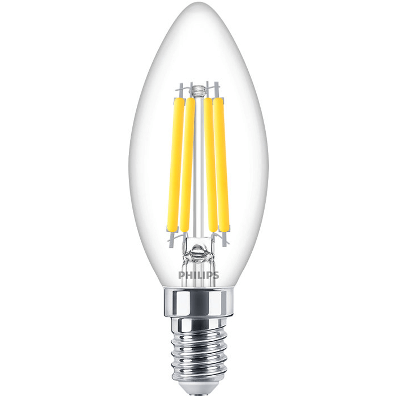 Philips E14 ampoule LED à filament bougie 2W (25W) - blanc chaud