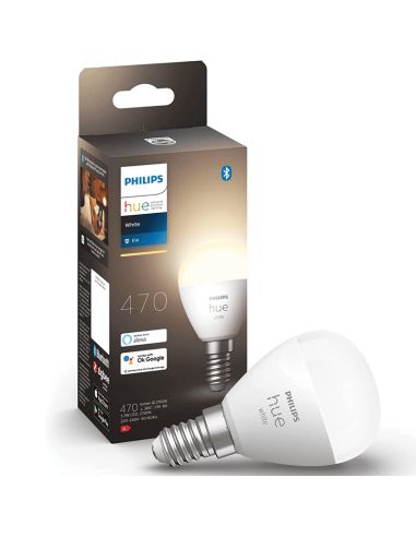 Philips Hue White Bombilla Inteligente LED A67 E27 15.5W Luz Blanca Cálida